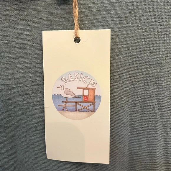 Jungmaven Green Basic Tee XS - Picture 3 of 5